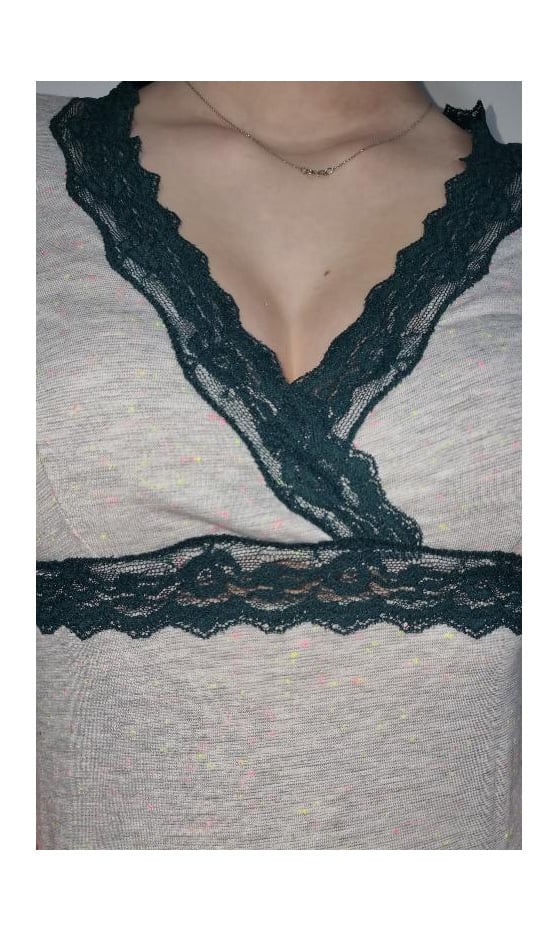Pyjamasklänning_Grå